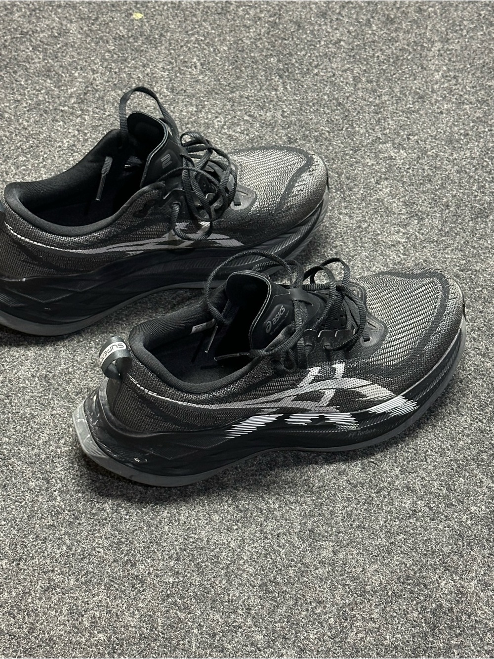 ASICS superblast 2 black us 8